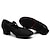 ieftine Pantofi de Balet-sun lisa pantofi de balet dama pantofi de bal antrenament performanta antrenament toc toc gros talpa piele cu siret banda elastica adulti negru