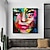 cheap People Paintings-Mintura Handmade Face Oil Painting On Canvas Wall Art Decoration Modern Abstract Figure Pictures For Home Decor Rolled Frameless Unstretched Painting