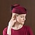 economico Cappelli per feste-berretto Lana A rete Matrimonio Occasioni speciali Kentucky Derby Corsa di cavalli Festa delle donne Elegante Vintage Classico Con Fiocco Rete Copricapo Copricapo