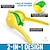 cheap Kitchen Utensils &amp; Gadgets-2-In-1 Lemon Lime Squeezer - Hand Juicer Lemon Squeezer - Max Extraction Manual Citrus Juicer (Vibrant Yellow and Blue Atoll)