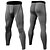 baratos calças ativas masculinas-Homens Calças de compressão Leggings de Corrida Camada de base Atlético Roupa Esportiva Elastano Respirável Secagem Rápida Pavio Humido Ginástica Treino de Ginástica Corrida Roupa de esporte Roupas