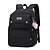 cheap Backpacks &amp; Bookbags-Men&#039;s Kid&#039;s Unisex School Bag Bookbag Commuter Backpack Solid Color Lattice Nylon PU Leather Adjustable Large Capacity Waterproof Zipper Black Pink Blue