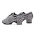 ieftine Pantofi Antrenament-Pentru femei Încălțăminte latină Pantofi de Dans Line Dance Performanță Interior ChaCha Stilat Leopard Pană / Blană Grosime călcâială Vârf rotund Dantelat Adulți Negru Auriu