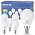 cheap LED Globe Bulbs-12pcs 6pcs 6W LED Globe Light Bulb 600lm E14 G45 20 LED Beads SMD 2835 60W Halogen Equivalent Warm Cold White 110-240V