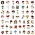 cheap Stickers-100 pcs Aesthetic Mushroom Stickers Pack for Water BottleCute Vinyl Waterproof Decals for Laptop Scrapbooking Journaling Hydroflask Bicycle Car Phone Mushroom Decor Gifts