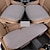 cheap Car Seat Covers-StarFire Flax Car Seat Cover Four Seasons Front Rear Linen Fabric Cushion Breathable Protector Mat Pad Auto Accessories Universal Size