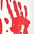 Недорогие Маты и коврики-хэллоуинские напольные коврики кровавые коврики для ванной становятся красными при встрече с водой ужасающий кровавый красный ковер