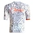 baratos Conjuntos de Roupa de Homem-Camisa de ciclismo masculina de manga curta com shorts azul bicicleta 3d pad respirável roupas gráficas de secagem rápida vestuário