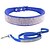 cheap Dog Collars, Harnesses &amp; Leashes-5 pcs Pet Collar Rhinestone Dog Collar Lettering Nameplate Dog Collar Anti-lost Removable Flower Cat Scarf