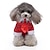 Недорогие Одежда для собак-Товары для домашних животных платье для собаки одежда для домашних животных костюм для собаки красный фрак свадебное платье