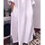 cheap Casual Dresses-Women&#039;s Cotton Linen Dress Casual Dress Shift Dress Cotton And Linen Maxi long Dress Daily Vacation Casual Modern Ruched Pocket Boat Neck Winter Fall Spring Long Sleeve Loose Fit 2023 White Pure Color