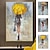 billiga Människomålningar-handgjord oljemålning canvas väggkonst dekoration figur porträtt kvinna med paraply för heminredning rullad ramlös osträckt målning