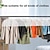 cheap Clothing &amp; Closet Storage-12 Pack Household Transparent Coat Shoulder Covers Dust-Proof Suit Hanging Bag Wardrobe Storage Clothes Dust-Proof Shoulder Covers