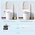 billiga Bidékranar-bidétillbehör för toalett - självrengörande dubbla munstycken, icke-elektrisk bidé, kallt och varmt sötvatten bidéspruta med temperatur- och tryckkontroller