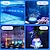 billiga Undervattensbelysning-dränkbara lampor 13 leds pool damm ljus rgb med fjärrkontroll undervattens nattlampa ip68 magnet ljus lampa för damm akvarium ny 2022