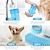 ieftine Accesorii Îngrijire Câini-curățător de labe de câine cană de spălat labe de câine 2 în 1 perie portabilă de curățare din silicon pentru animale de companie curățător de picioare pentru câini care se îngrijesc cu noroi de