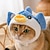 cheap Dog Clothes-Cat Pet Headgear Cute Cartoon Dog Headwear Cat Hat Dress Up Party Selling Cute Supplies