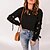 cheap Basic Women&#039;s Tops-cross-border 2022 autumn and winter new amazon european and american women&#039;s clothing solid color bandage long-sleeved round neck casual t-shirt women