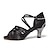 ieftine Pantofi Dans Latin-pantofi de dans dama satin pantofi latini toc cristale / adidași slim toc înalt negru / kaki