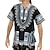 cheap Afrocentric Fashion-Men&#039;s Modern African Outfits Plus Size African Print Dashiki Masquerade Adults Top Party