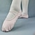 levne Baletní boty-Dívčí Baletní boty Procvičte si trénink tanečních bot Podium Trénink Balerínky Profesionální Měkké Jednobarevné Rovná podrážka Oblá špička Elastická gumička Dětské Černá Světlá růžová Žlutá