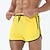 cheap Mens Active Shorts-Men&#039;s Running Shorts Athletic Shorts Drawstring Zipper Pocket Shorts Athletic Athleisure Summer Spandex Breathable Quick Dry Soft Fitness Gym Workout Running Sportswear Activewear Solid Colored Dark