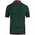 cheap Knit Polo Sweater-Men&#039;s Knit Polo Sweater Polo Shirt Street Casual Button Classic Short Sleeve Fashion Casual Graphic Striped Button Front Summer Spring Fall Regular Fit Navy Blue Green Khaki Knit Polo Sweater