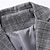 preiswerte Sets-Kinder Mädchen Anzug &amp; Blazer Kleidungsset 2 Stück Langarm Grau Plaid Schulanfang Aktiv Preppy-Stil 3-12 Jahre