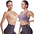 baratos Sutiãs-Sutiã esportivo yoga roupas íntimas esportivas malha oca orifícios de ventilação tamanho grande sem anel de aço sutiã esportivo colete feminino