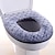billige toiletlåg og tankdæksler-toilet sædebetræk pude universal plys toiletbetræk varmt toilet sædebetræk sødt strikkehåndtag toilet sædebetræk