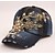 cheap Super Sale-Women&#039;s Hat Baseball Cap Yellow Navy Blue Blue Outdoor Street Dailywear Floral Embroidery Sun Protection Windproof Breathable Flower