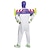 cheap Movie &amp; TV Theme Costumes-Toy Story Buzz Lightyear Cosplay Costume Halloween Props Masquerade Men&#039;s Boys Movie Cosplay Anime Green Leotard / Onesie Wings Carnival Children&#039;s Day New Year Cotton World Book Day Costumes
