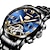 tanie Zegarki mechaniczne-Tevise mechaniczny zegarek dla mężczyzn analogowy automatyczny zegarek samozwijający się męski zegarek stylowy styl formalny wodoodporny kalendarz noctilucent zegarek ze stali nierdzewnej