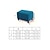 cheap Ottoman Cover-Stretch Ottoman Cover Folding Storage Stool Furniture Protector Soft Rectangle slipcover with Elastic Bottom