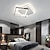 Χαμηλού Κόστους Φώτα Οροφής με Dimmer-50cm με δυνατότητα ρύθμισης φωτισμού γεωμετρικών σχημάτων φωτιστικά οροφής αλουμινίου κομψά βαμμένα φινιρίσματα μοντέρνα μοντέρνα 220-240v
