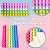 billige Pedagogiske leker-pop fidget ryggsekk for jenter skolemateriell pop veske veske og notatbok for hjelp daglig læring og lindre stress pop pennal bruk til skolesemester gave