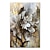 olcso Virág-/növénymintás festmények-mintura kézzel készített virág olajfestmény vászonra falművészeti dekoráció modern absztrakt kép lakberendezéshez hengerelt keret nélküli feszítetlen festmény