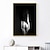 levne Postavy-lidé nástěnné umění plátno černobílá sexy žena zpět plakát tisky a plakáty obrázky dekorativní látka malba do obývacího pokoje obrázky bez rámu