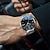 levne Quartz hodinky-výbušné náramkové hodinky poedagar quartz hodinky pro muže analogové quartz oversize stylový business vodotěsný kalendář noční svítící slitina nerezová ocel kreativní quartz hodinky