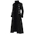 cheap Historical &amp; Vintage Costumes-Retro Vintage Punk &amp; Gothic Medieval 17th Century Coat Trench Coat Outerwear Plague Doctor Men&#039;s Masquerade Party Coat