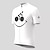 cheap Cycling Jerseys-21Grams Men&#039;s Cycling Jersey Short Sleeve Bike Top with 3 Rear Pockets Mountain Bike MTB Road Bike Cycling Breathable Quick Dry Moisture Wicking White Black Green Graphic Patterned Spandex Polyester