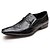 رخيصةأون أحذية أوكسفورد للرجال-رجالي أوكسفورد أحذية رسمية نمط التمساح الأعمال التجارية كلاسيكي مناسب للبس اليومي المكتب &amp; الوظيفة مجهرية دافئ مسطحات أحمر الخمر أسود الربيع الخريف