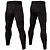 cheap Men&#039;s Active Pants-Men&#039;s Compression Pants Running Tights Leggings Base Layer Athletic Athleisure Spandex Breathable Quick Dry Moisture Wicking Fitness Gym Workout Running Sportswear Activewear Navy Black White