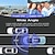 levne Videorekordéry do auta-J02 1080p Nový design / Full HD / Spuštění automatického nahrávání Auto DVR 170 stupňů Široký úhel CMOS 1.5 inch LCD Dash Cam s Noční vidění / G-Sensor / Parkovací mód 4 infra LED Záznamník vozu