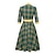 halpa 1950-luku-1950-luvun cocktail mekko vintage mekko mekko flare mekko naisten puku vintage cosplay dailywear teekutsut 3/4-hihainen mekko joulu