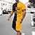 Χαμηλού Κόστους ανδρικό μπλουζάκι 3d-Ανδρικά Κοστούμια μπλουζών Πουκάμισο τένις Γραφική Πόκερ Στρογγυλή Ψηλή Λαιμόκοψη Μαύρο Λευκό Κίτρινο Σκούρο γκρι 3D εκτύπωση Δρόμος Καθημερινά Κοντομάνικο Στάμπα Ρούχα 2 τεμ