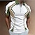 cheap Classic Polo-Men&#039;s Golf Shirt Color Block Turndown Street Casual Daily Zipper Short Sleeve Tops Casual Fashion Breathable Comfortable Summer Fall Quick Dry Green White Black