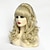 cheap Costume Wigs-Beehive Wigs Long Wavy Blonde Wig with Bang Big Bouffant for Women fits 80s  or  Party Halloween Wig