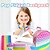 levne Vzdělávací hračky-pop fidget batoh pro dívky školní potřeby taška na peněženku a notebook pro pomoc při každodenním učení a zmírnění stresu pop penál použití pro školní pololetí dárek
