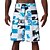 cheap Swim Trunks &amp; Board Shorts-Men&#039;s Swim Trunks Swim Shorts Quick Dry Board Shorts Bathing Suit with Pockets Drawstring Swimming Surfing Beach Water Sports Printed Summer